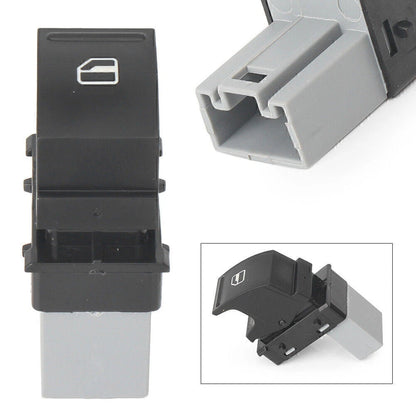 Window Switch for 2003-2009 VW Golf Mk5 ABS Black