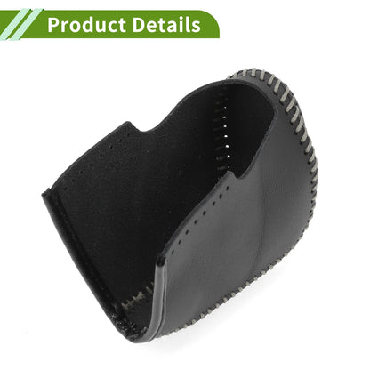 Gear Shift Knob Cover for Nissan Altima 2013-2018 Black Grey Faux Leather