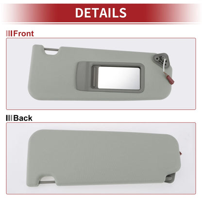 Right Car Sun Visor with Mirror for BMW 3 Series E90 E91 (2005-2013)