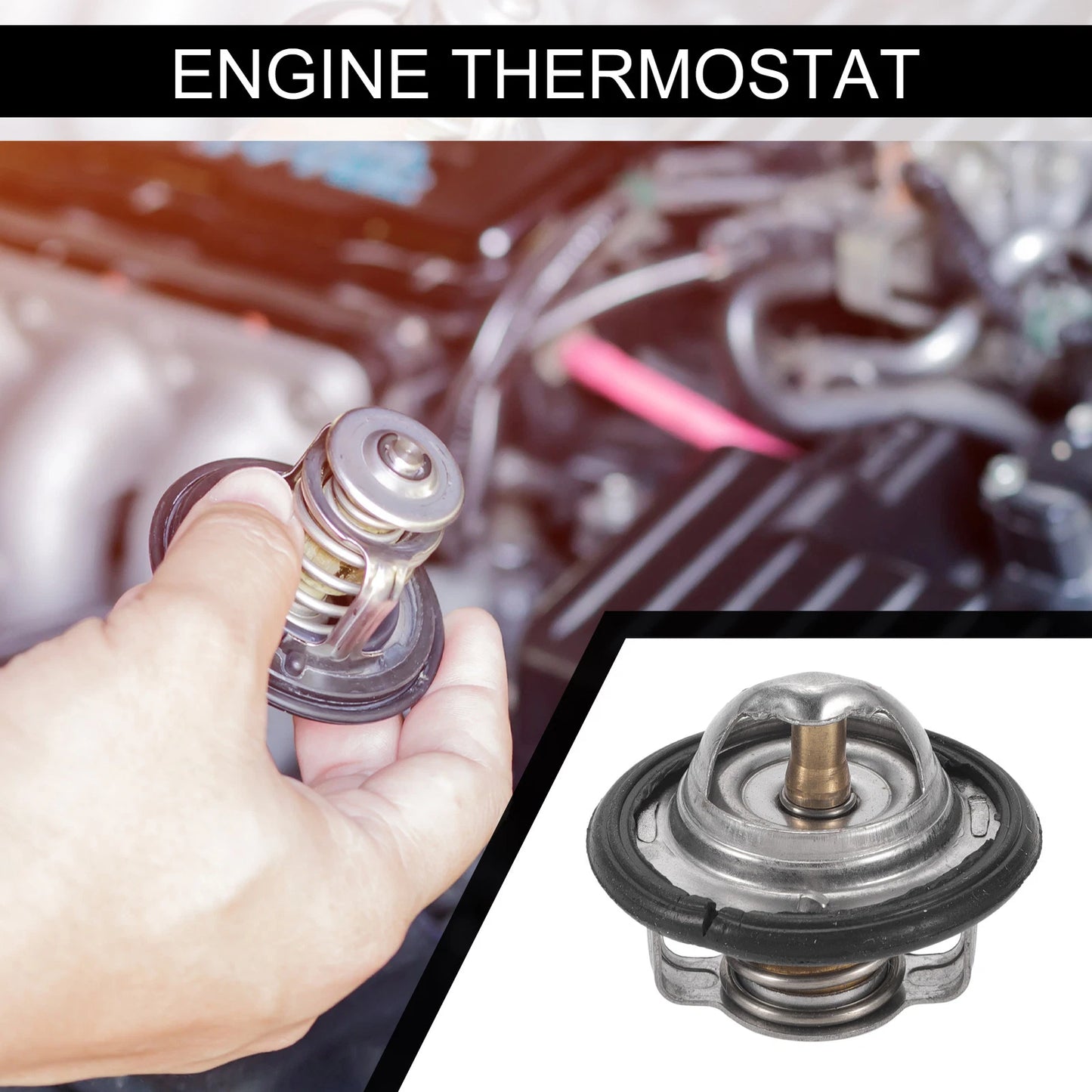 Engine Coolant Thermostat for Suzuki Cappuccino (1992-1995) 1 Pcs