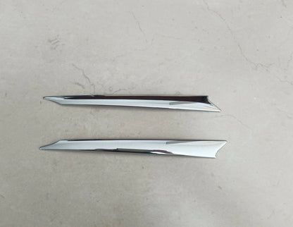 Rear Tailgate Chrome Lid Garnish Cover Trim for Toyota Highlander (2020-2023)