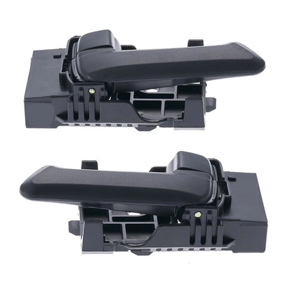4pc Inner Door Handle Set Black for Holden Rodeo RA (2003-2008)