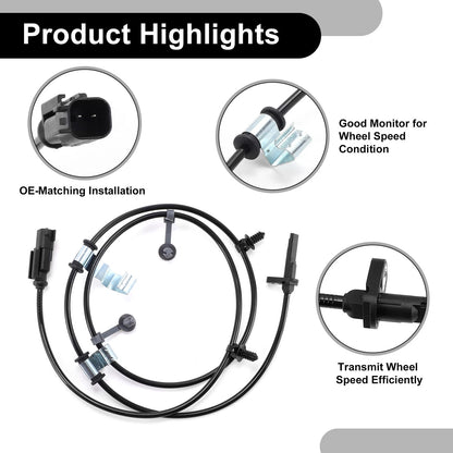 ABS Wheel Speed Sensor for Ford Edge (2011-2012)