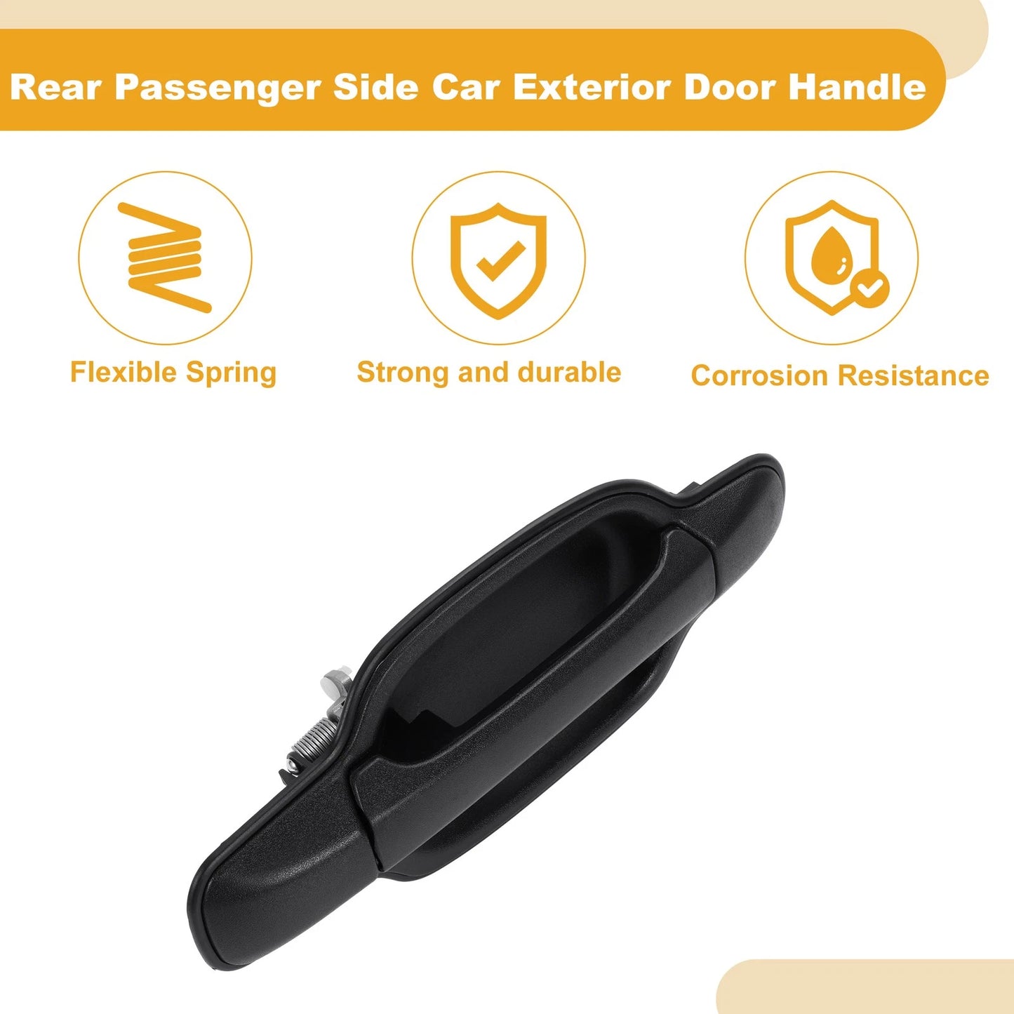 Rear Right Exterior Door Handle for GMC Canyon (2009 - 2012)