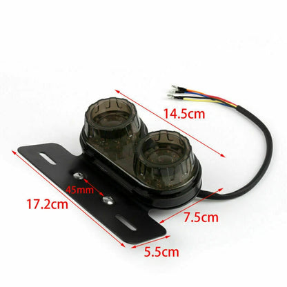 12V Black Taillight for Motorcycle (F2)