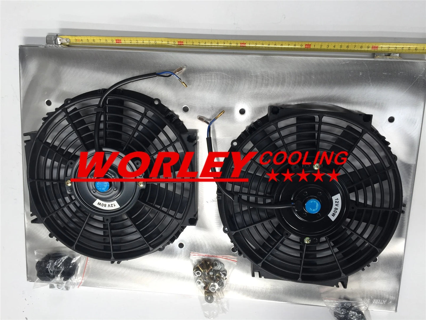Aluminum Radiator with Shroud & Fan for Ford Falcon BA BF V8 (2002-2008)