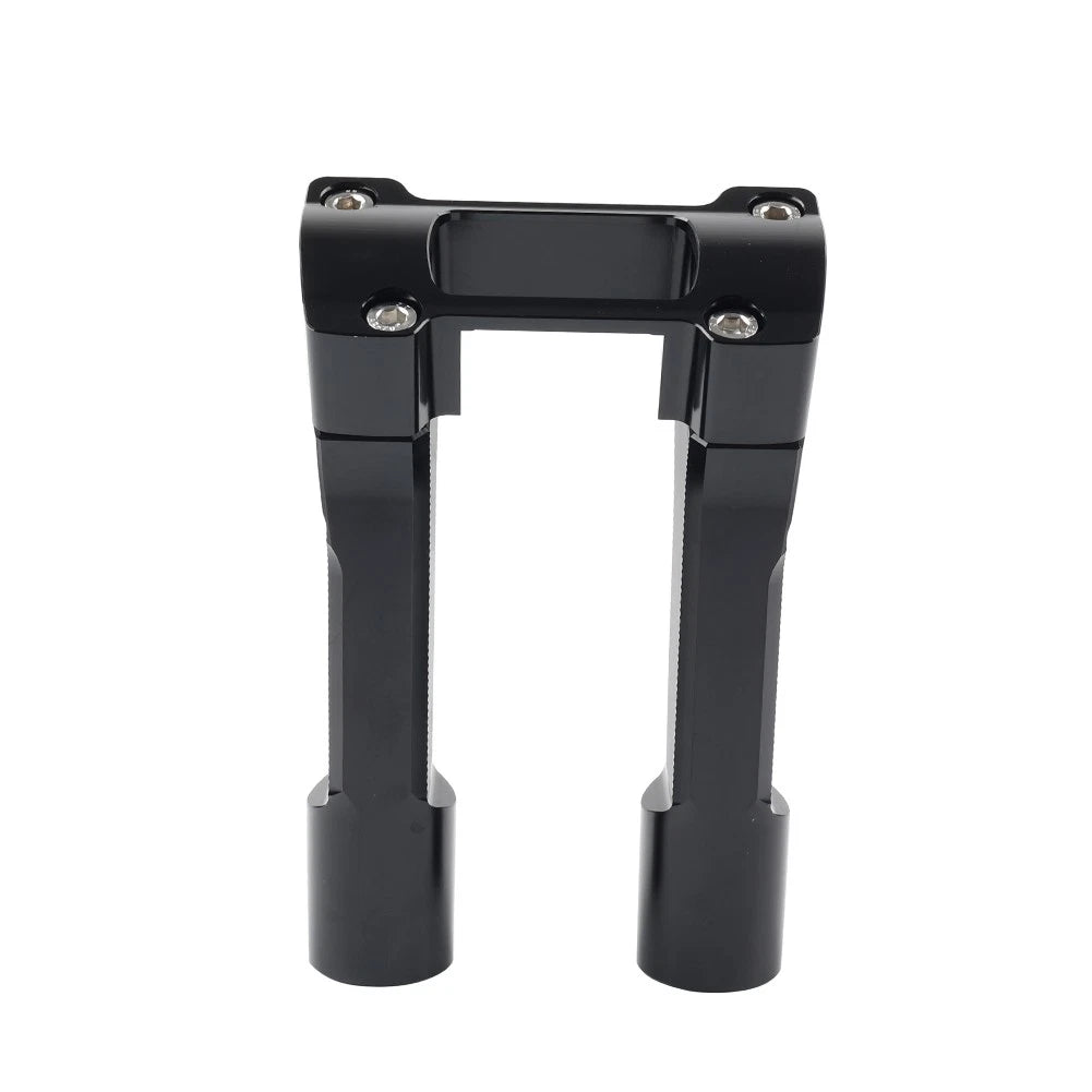 Black 6'' Pullback Handlebar Riser for Harley Dyna M8 Softail Street Bob (2018-2021)