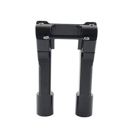 Black 6'' Pullback Handlebar Riser for Harley Dyna M8 Softail Street Bob (2018-2021)