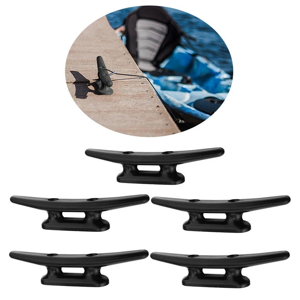 Deck Cleats / 4" 5pcs / Rope Cleat for Boat Dock