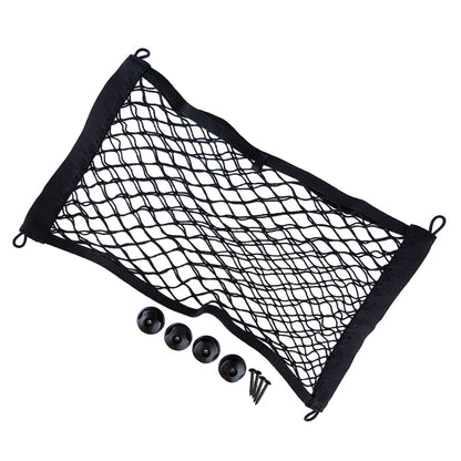 Cargo Net for Car Trunk - Elastic Mesh Organizer Pouch Bag