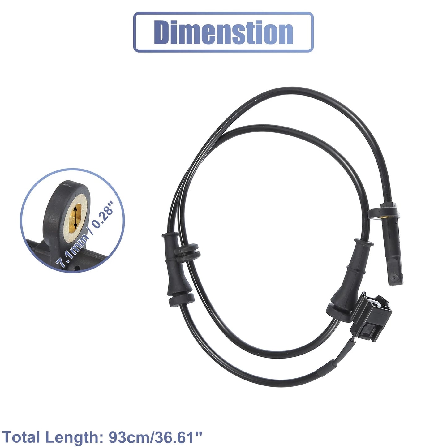 ABS Wheel Speed Sensor for Nissan (2000-2006)