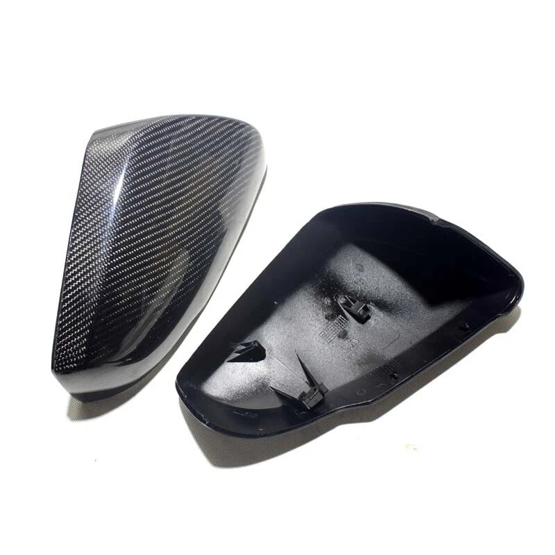 Replace Carbon Fiber Wing Side Mirror Cover Shell Fit For Cadillac CT6 2016-2020