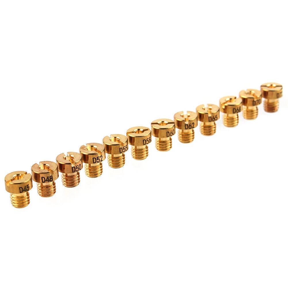 5mm Carburetor Main Jets  #45-#72 for Dellorto Sha Phbg