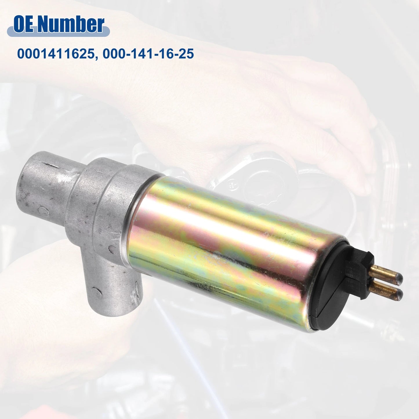 Idle Air Control Valve for Mercedes-Benz - Black, Silver, Gold Tone
