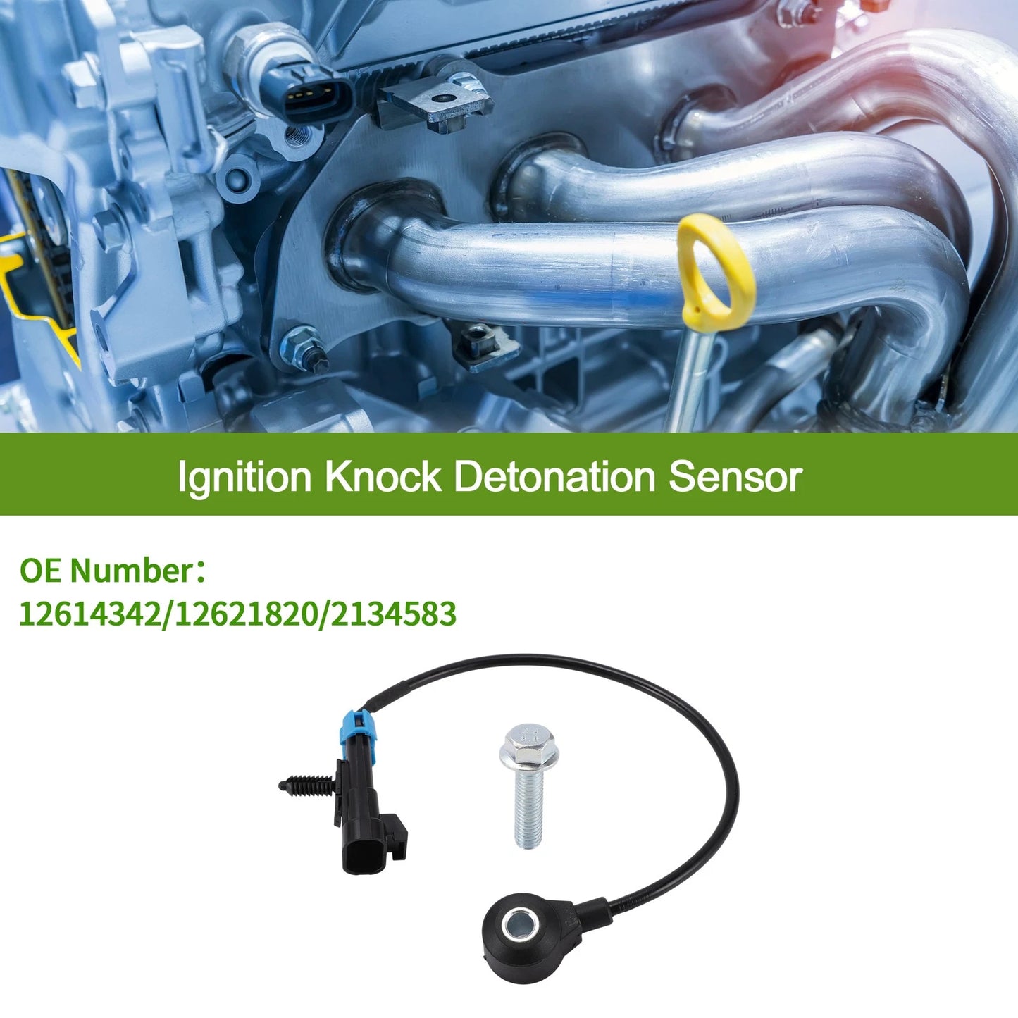 1 Pc Ignition Knock Detonation Sensor for Chevrolet Cobalt (2009-2010)