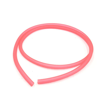 4Pcs Pink 4.5mm Inner Dia Silicone Oil Hose Petrol Tube Pipe for Motorcycle