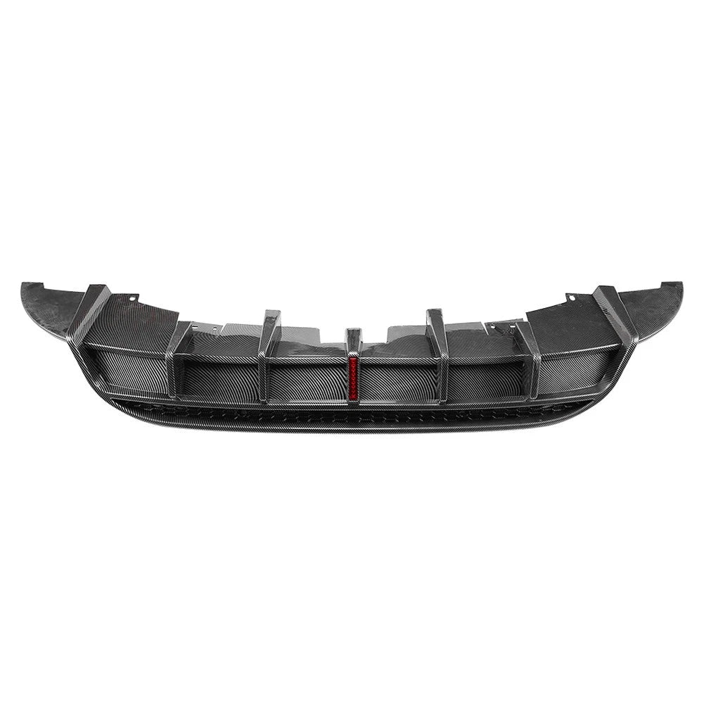 Carbon Fiber Rear Bumper Lip Spoiler for Volkswagen ID.3 (2019-2022)