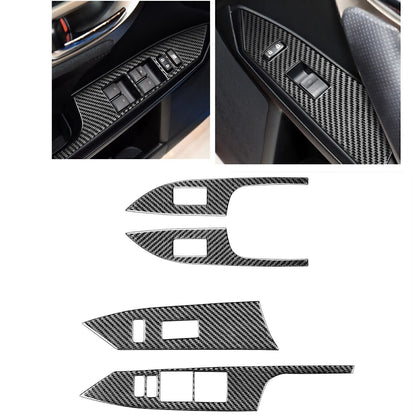 Carbon Fiber Window Lift Panel Switch Cover for Lexus CT200h (2011-2017)