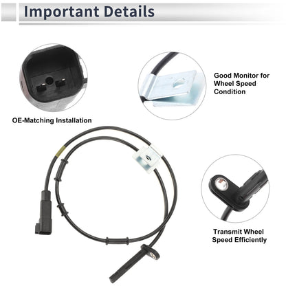 ABS Wheel Speed Sensor for Chevrolet Equinox (2010-2017)