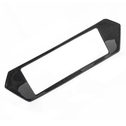 Carbon Fiber Rear License Plate Frame Trim for Corvette C8 (2020-2024)
