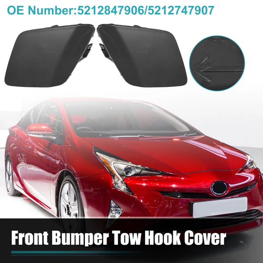 Pair Front Left Right Bumper Tow Hook for Toyota Prius (2016–2018)