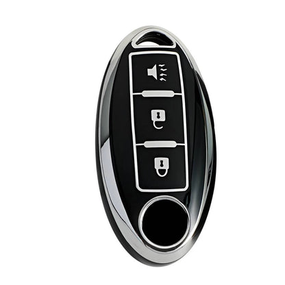 3 Button Key Cover Housing for Nissan Qashqai Leaf Tiida (2006-2023)