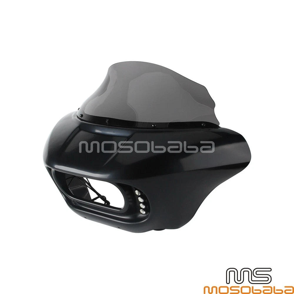 Dual LP4 Headlamp Fairing Windshield Bracket for Softail Street Bob (2018-2023)
