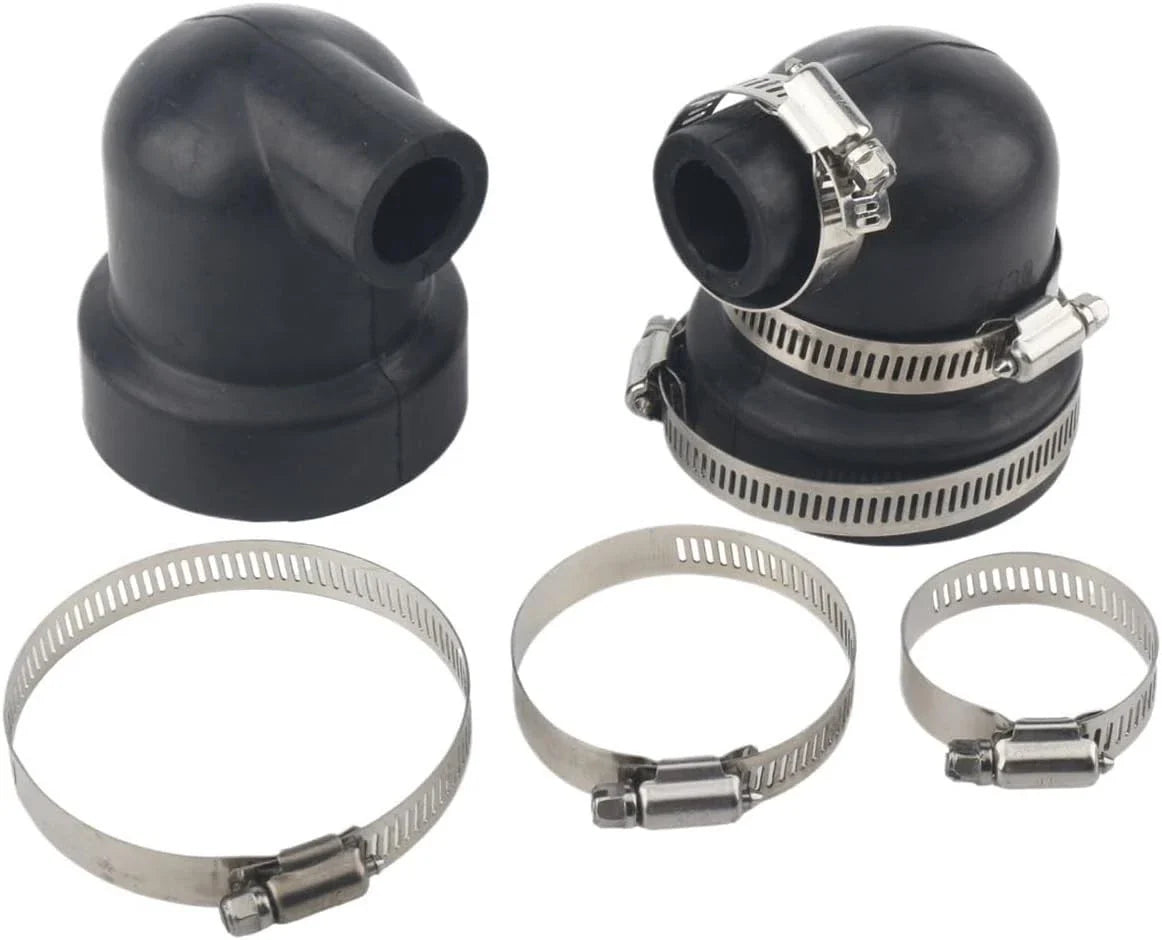 2Pcs Heat Exchanger End Cap for Volvo Penta MD2010/MD2020/MD2030 Motors