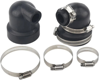 2Pcs Heat Exchanger End Cap for Volvo Penta MD2010/MD2020/MD2030 Motors