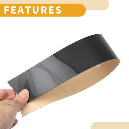 6 Pcs Door Pillar Window Trim for Subaru Forester (2019-2023) Black