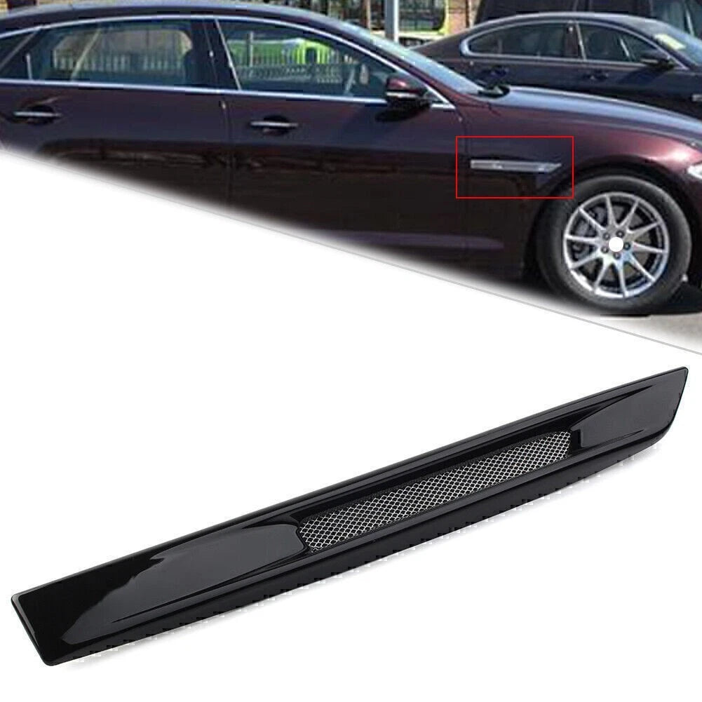 Fender Air Vent Grille for Jaguar XJ (2010-2019) Gloss Black