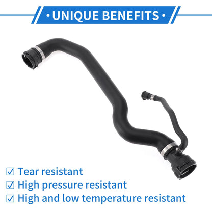 Radiator Hose for BMW 5 F10 518d Saloon Diesel 2013-2016 (2 x)