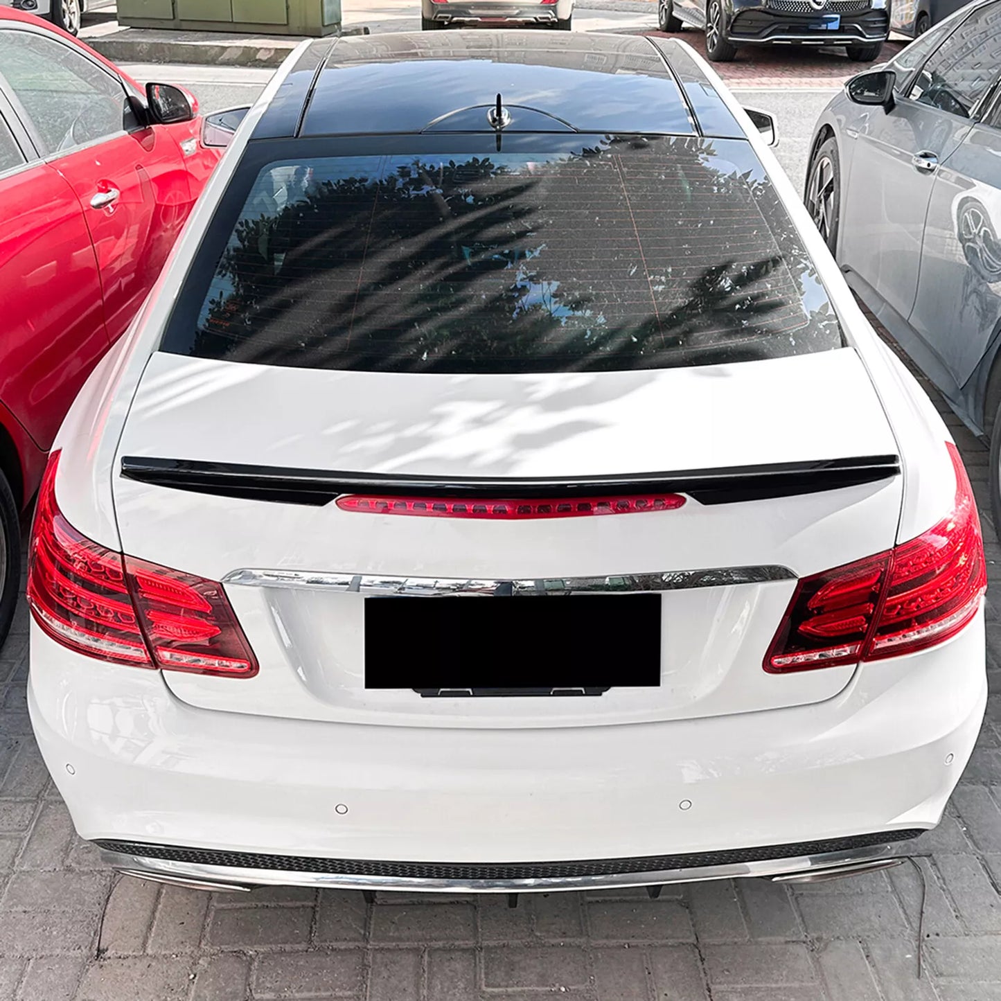 Rear Spoiler Lip for Benz E Class Coupe C207 AMG (2009-2016)