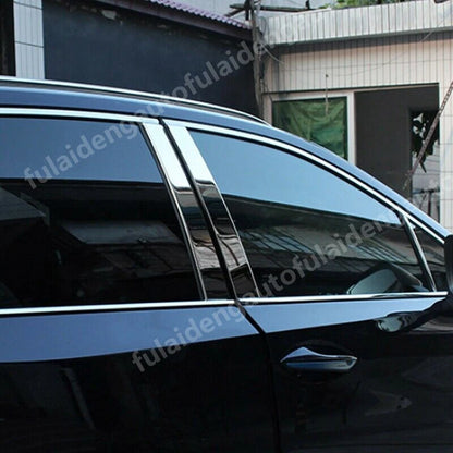 14 pcs Stainless Side Window Pillars Post Cover Trim for Lexus RX350 RX450H (2016–2022)