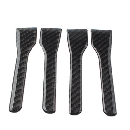 4 x Black Inner Door Handle Cover Trim for Jeep Wrangler (2011-2017)