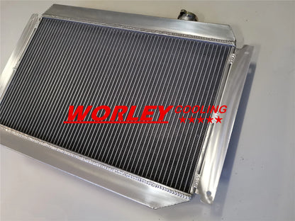 3 Row Aluminum Radiator + Shroud for Holden HQ HJ HX HZ Kingswood V8 (71-80)
