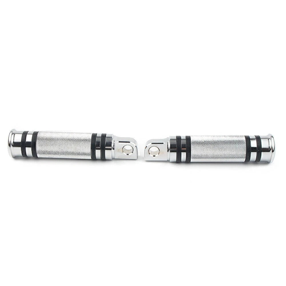 Chrome Aluminum H-D Male Mount Footpegs for Harley Davidson