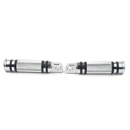Chrome Aluminum H-D Male Mount Footpegs for Harley Davidson