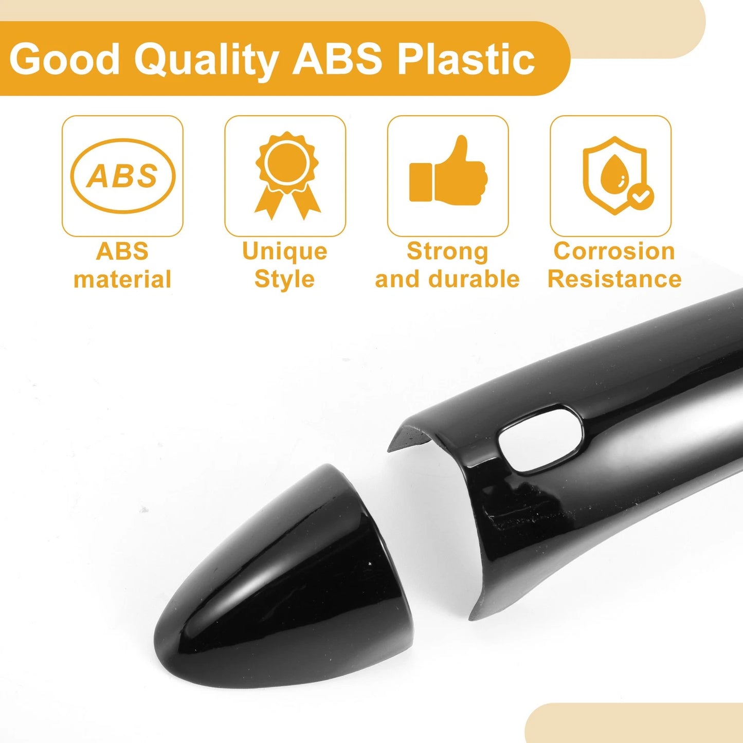 Door Handle Cover Trim for Chevrolet Cruze Black