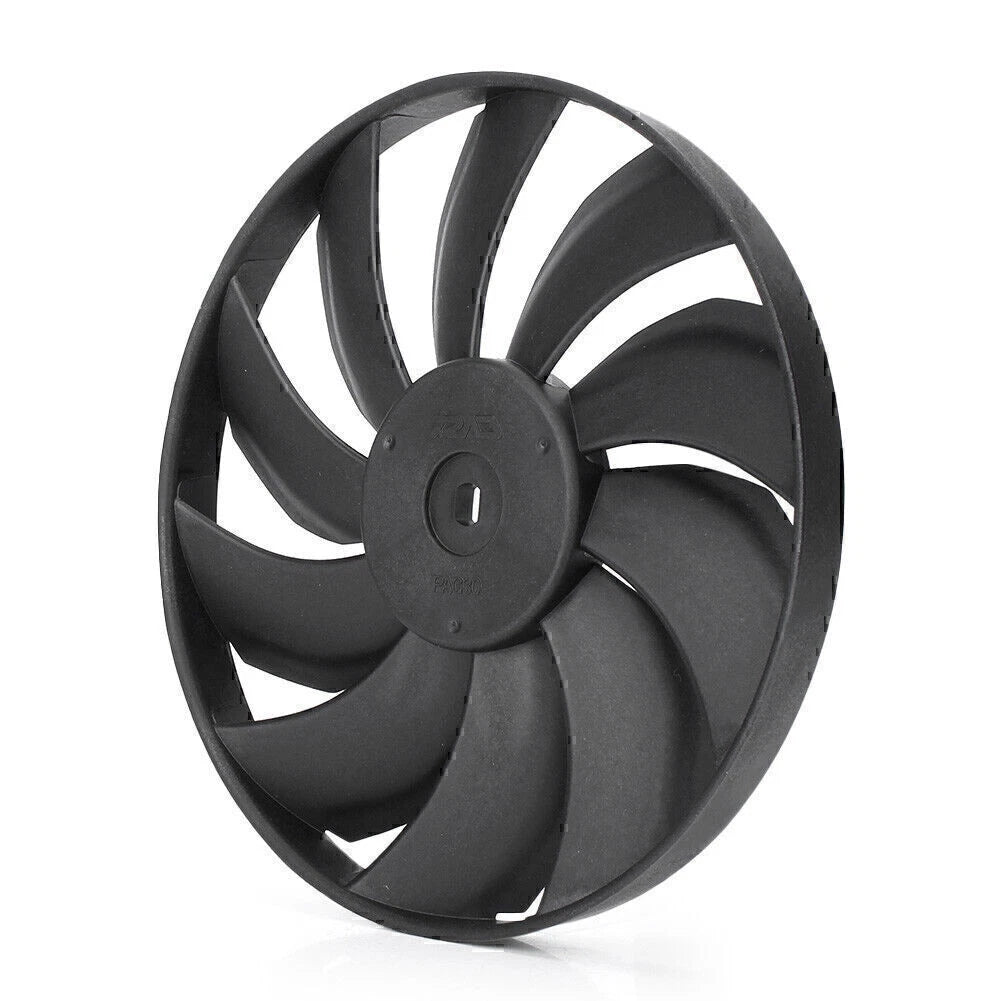 Black Engine Radiator Cooling Fan Blade for Kawasaki Ninja ZX6R ZX10R