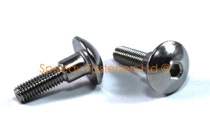 Seat Bolts 2 x Rear Fairing Stainless for Suzuki GSX-R750 (2008–2010)