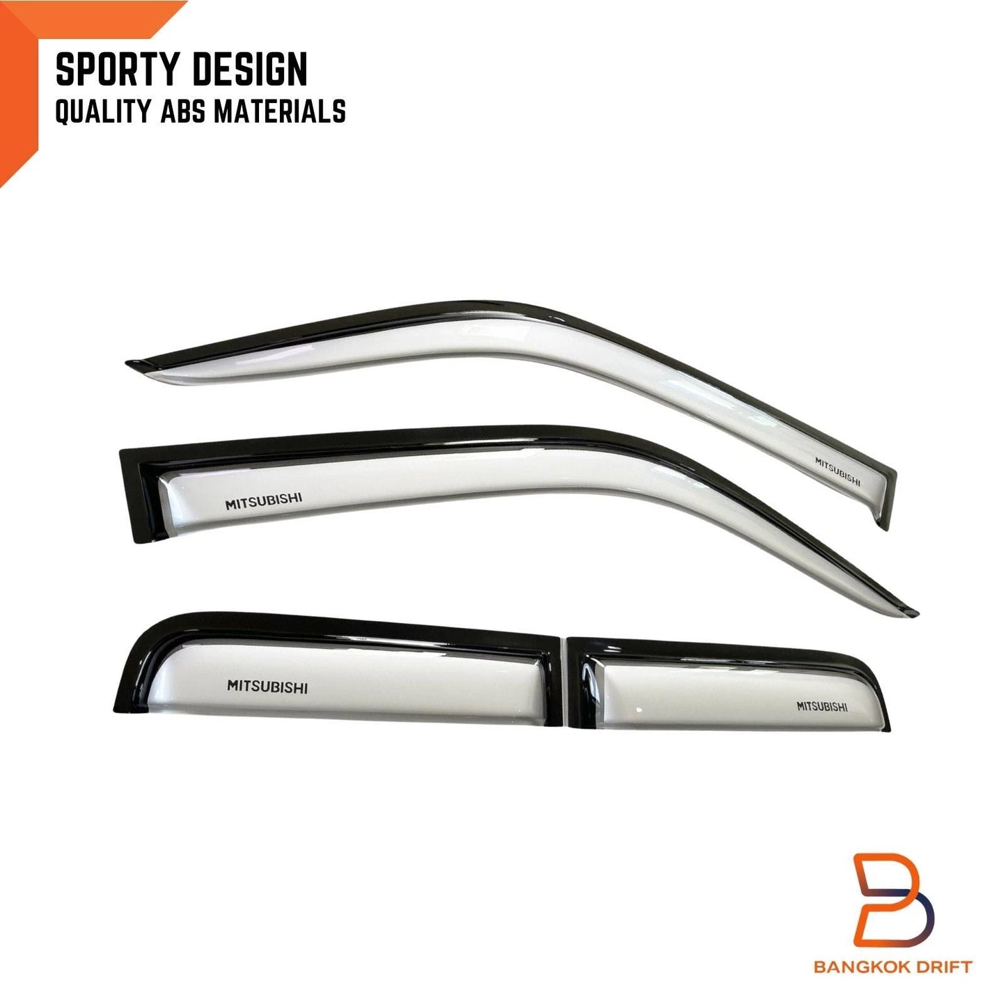 Visor Shield Wind Deflector for Mitsubishi Triton MK (1997-2005)