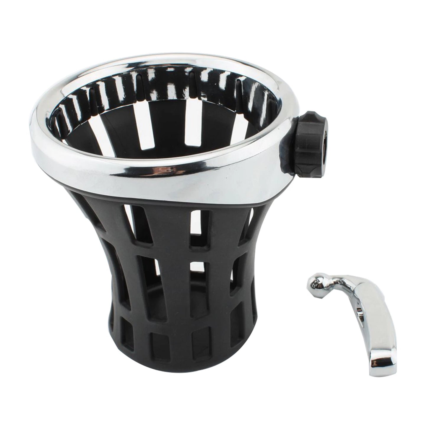Chrome Handlebar Cup Holder for YAMAHA V Star Venture (2018-2023)