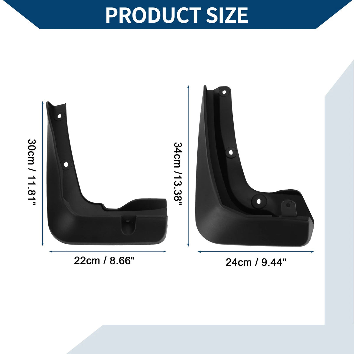Mud Flaps Splash Guards Set for BMW 7 Series M Sports (2023-2024)
