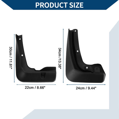 Mud Flaps Splash Guards Set for BMW 7 Series M Sports (2023-2024)