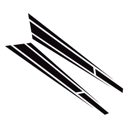 Vinyl Graphics Cover Hood Racing Stripe 80x12cm for Car SUV