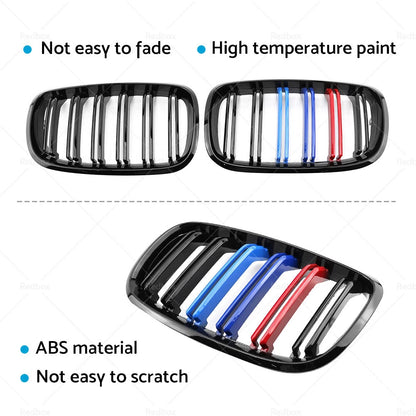 M Color Kidney Front Grille for BMW E70 X5 E71 X6 (2007-2013)