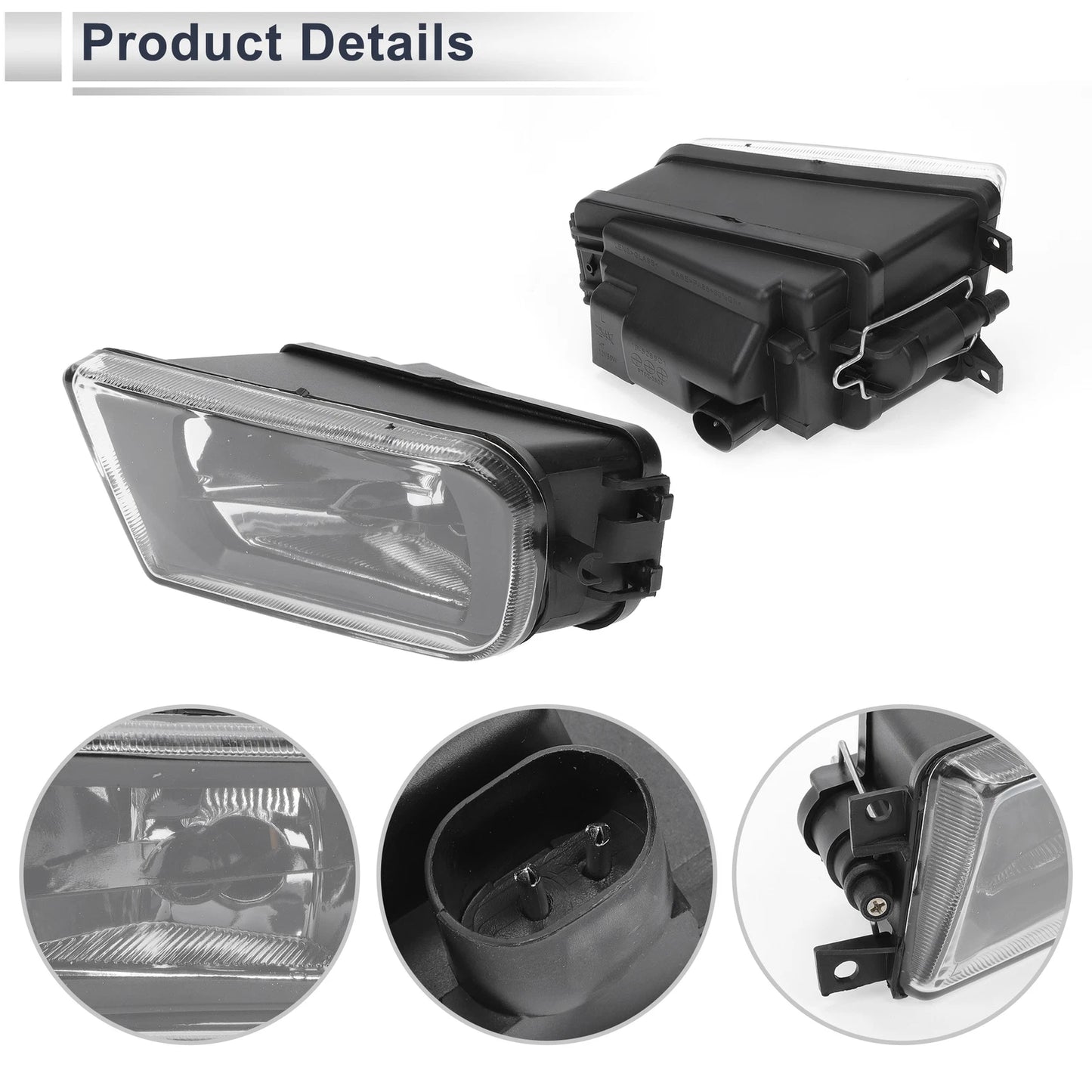 Left Front Bumper Side Marker Light Cover for BMW E39 Z3 (1996-2002)