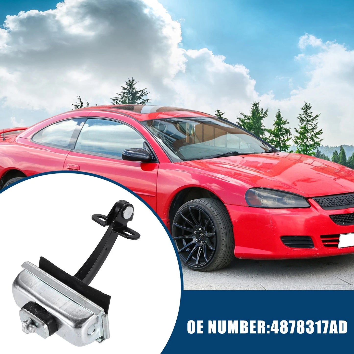 Front Left Door Check Strap for Dodge Stratus & Chrysler Sebring