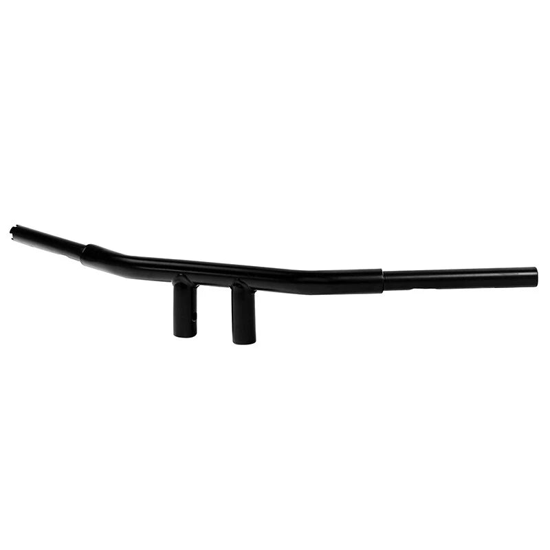 Handlebar 1 1/4" Black 4" Rise T-Bar for Harley Wide Glide Softail Road King
